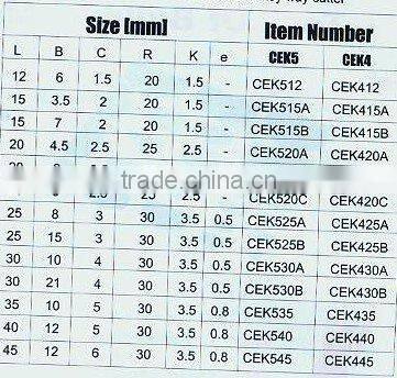 cemented carbide tipped welding cutting blade for cutter--CEK(1331)