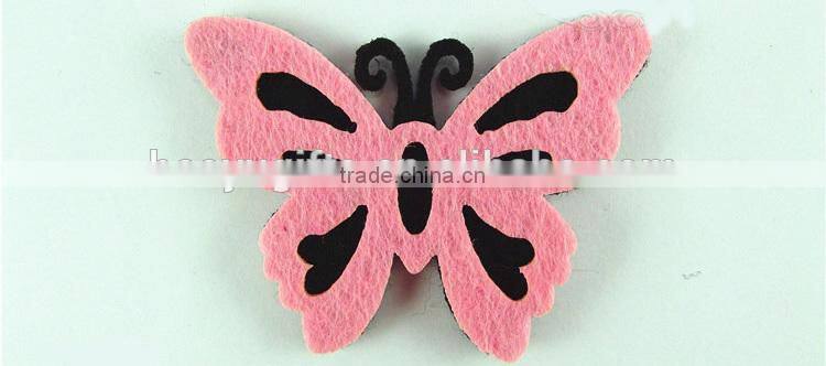 Fashion decorative wall sticker , 3D butterfly kindergarten Children room wall stick