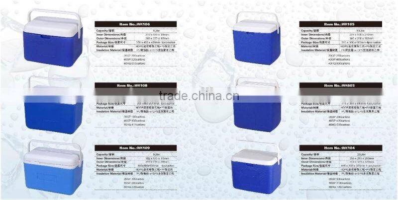 Portable Food Cooler Box EPS Insulation Material