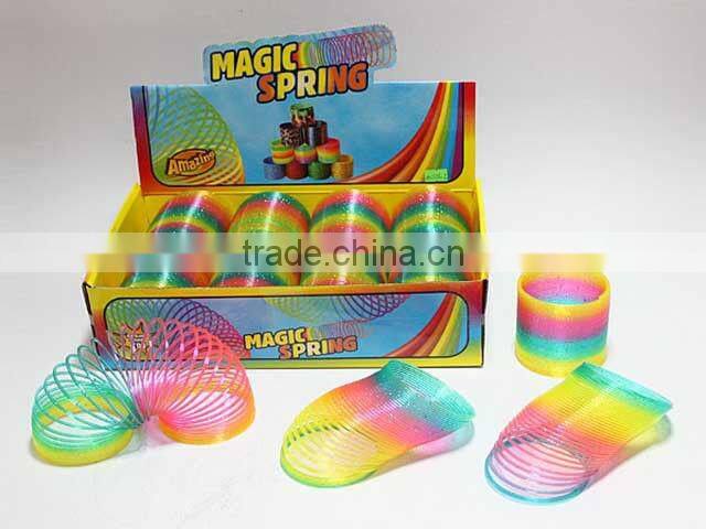 Magic spring colorful spring 12pcs/display box