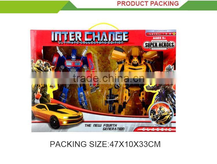 Most popular plastic deformation robot toy 12 year old birthday gifts for kids