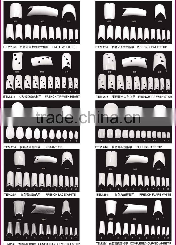 NEWAIR Professional nail art artificial tips false nail tips for finger