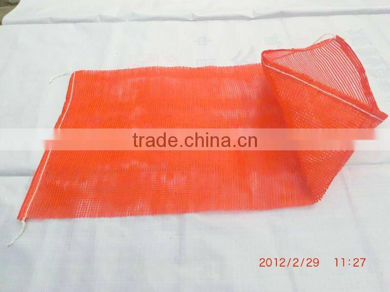 round wire PE leno mesh bags for onion(manufacturer