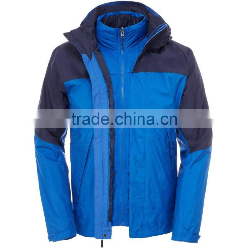 Wholesale Custom 3 in 1 jacket men clothing jacket