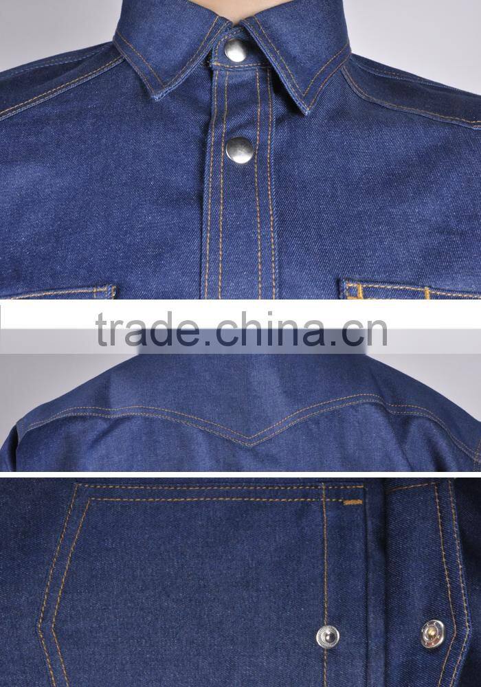 Shinco supply short sleeve cotton protective Flame retardant shirt