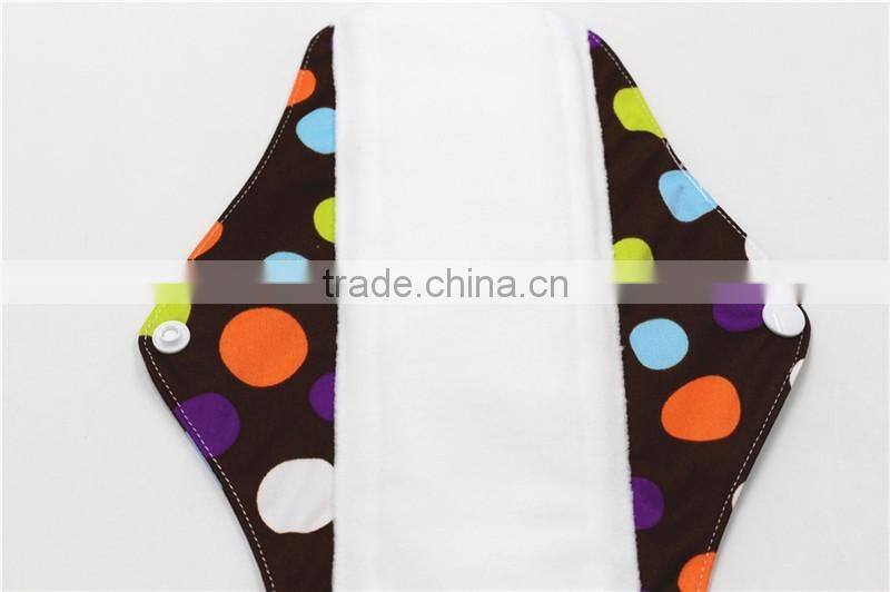 Reusable Waterproof women's Menstrual cloth pads