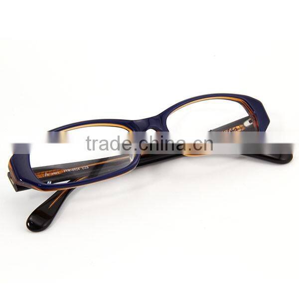 Unisex flexible uv filter sports eyeglasses with plastic frame