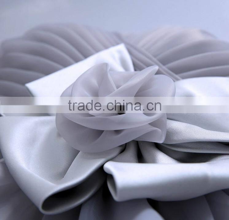 latest short knee length organza night purple evening dress