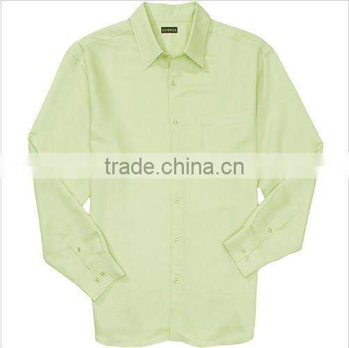 Light Color Men's Cotton Dress Shirt