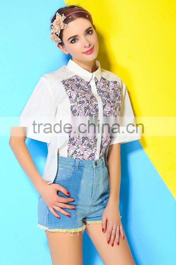 HOYUGO hot selling plain women fitted blank t-shirts women t shirt