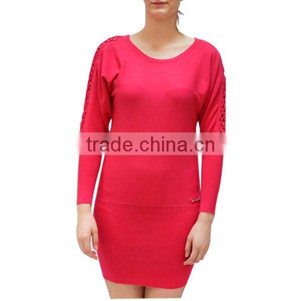 Knit pullover Pattern Sweater Dress