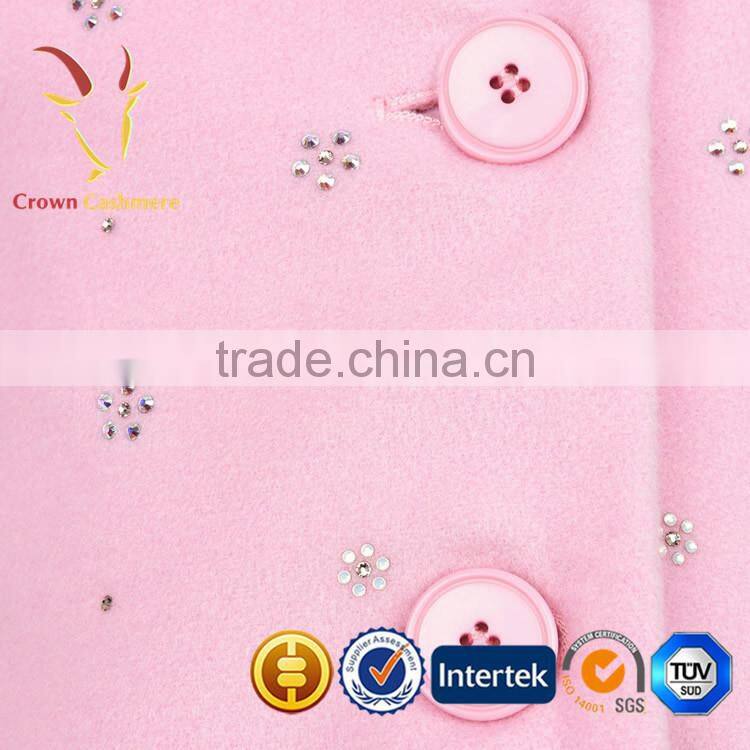 Kid Girls Pink Cardigan Sweater Coat with Buttons