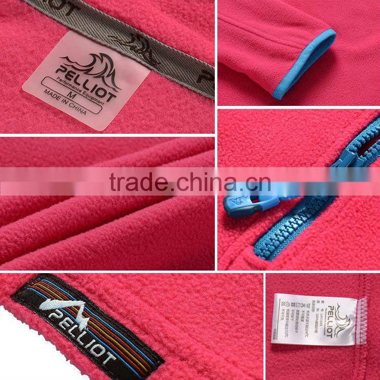 2017 Top Quality Outdoor Sports Golf Jackets Women Pullover Polar Fleece Jacket