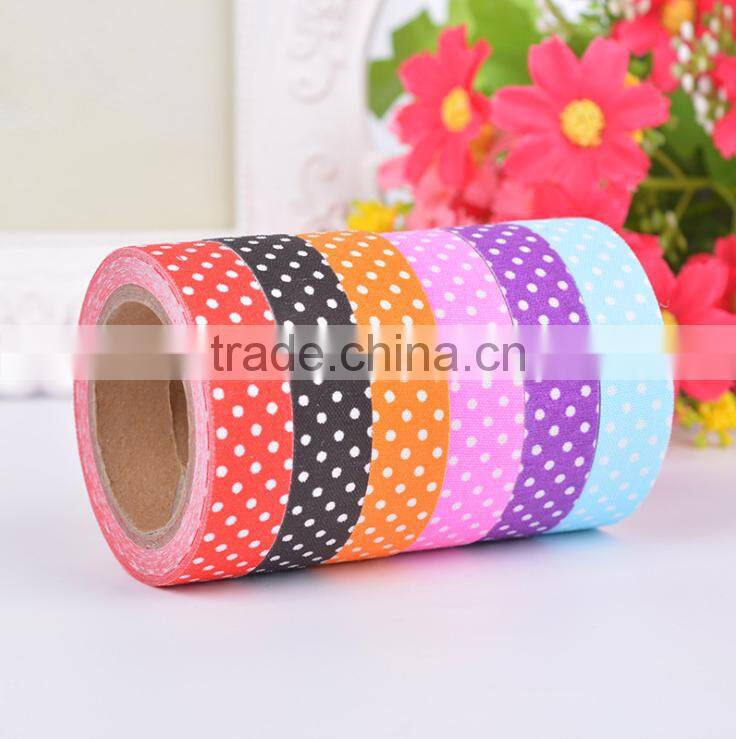 1.5cm*1m pokla dot pattern Washi Deco Tape