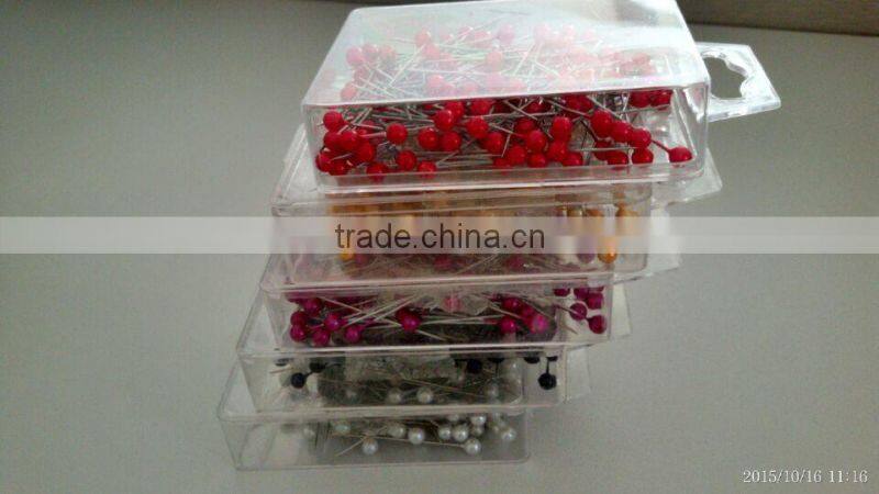 ball round headed fake pearl pins