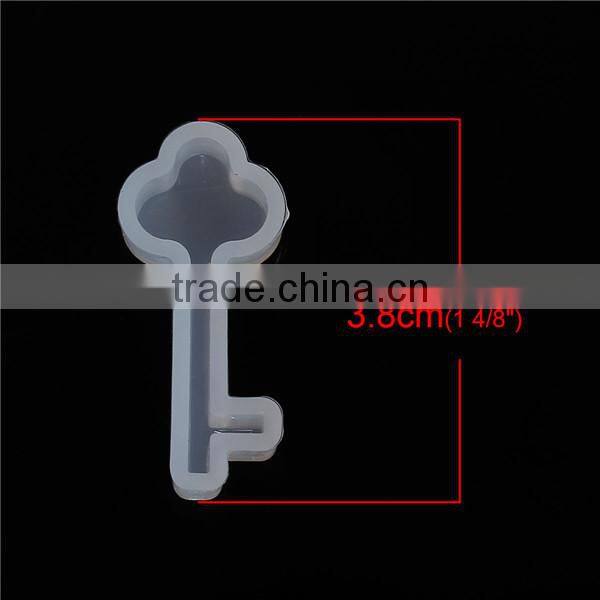 Silicone DIY Tools Resin Mold Key White 38mm x 17mm