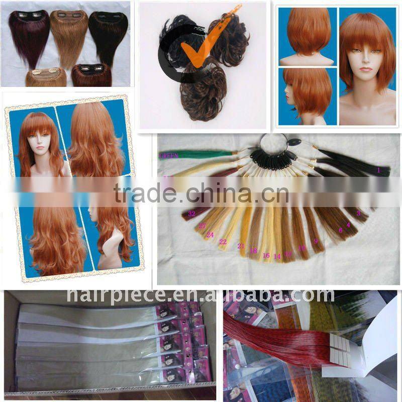 hair wholesale synthetic weave/cheap hair weft
