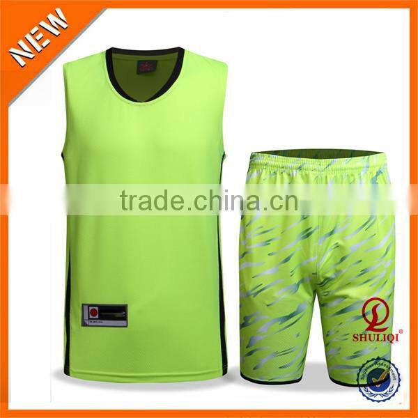 Wholesale all print mens basketball uniform jersey /custom own design sports basketball uniform for men from China H-791