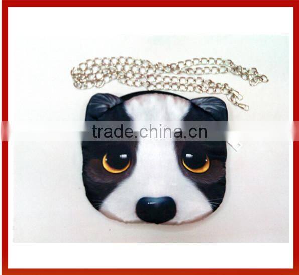 Cat Face Printing Knapsacks 3D Animals Handbags For Women/3D Cat Face Printing Knapsacks/ 3D Animals Handbags For Women