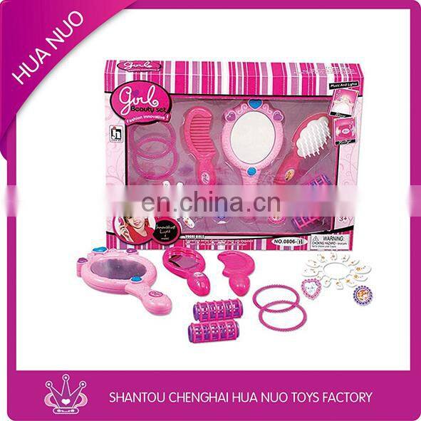 Kids plastic toy decoration set