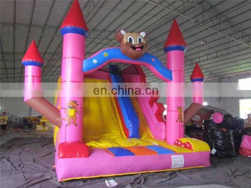Commercial inflatable bouncy castle with water slide tobogan inflable castillos inflables TOP quality