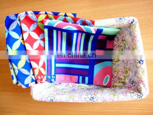 Blue and Red pattern hot sale 100% Cotton Wrapping Cloth Furoshiki