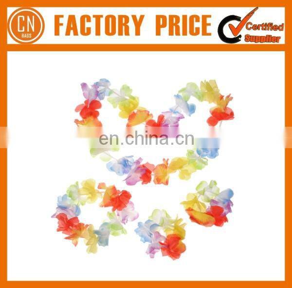 Wholesale Wreathe Lei Promotional Decorative Hawaii Flower Necklace Lei