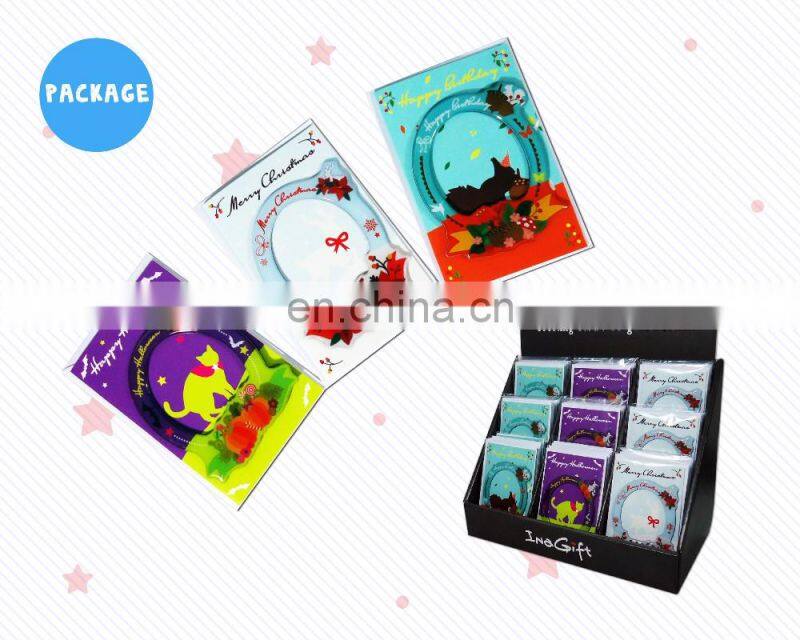 2016 popular functional gift mini card with magnet