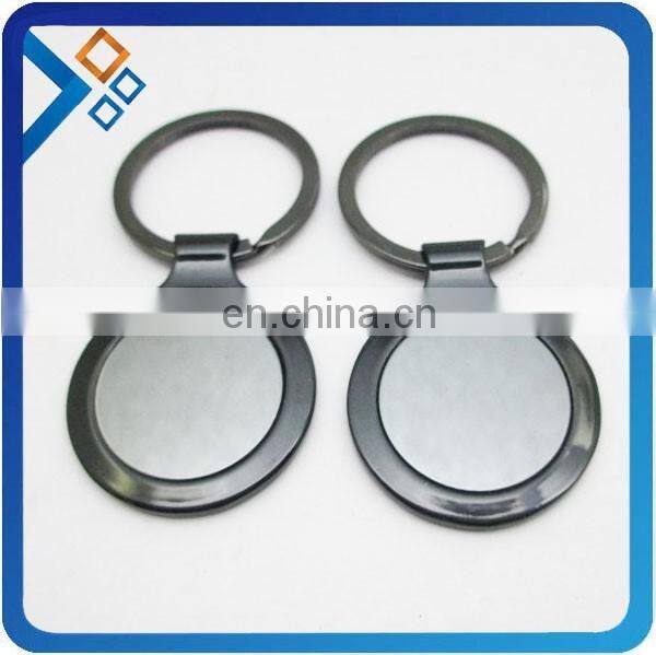 custom design cheap 3D airplane shape metal keychain