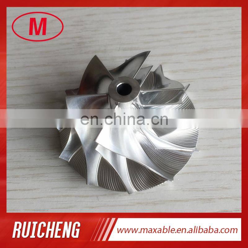 TD04HL 13T 49377-04200HF 40.61/56.02mm 6+6 blades Turbocharger milling/aluminum 2618 /billet compressor wheel