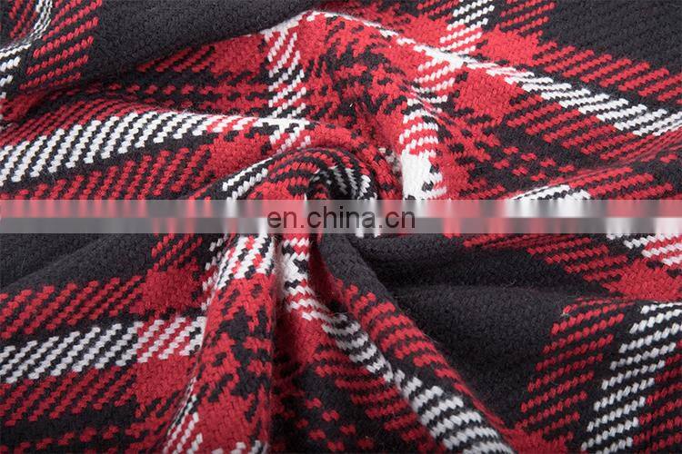 100% acrylic khaki women scarf cappa