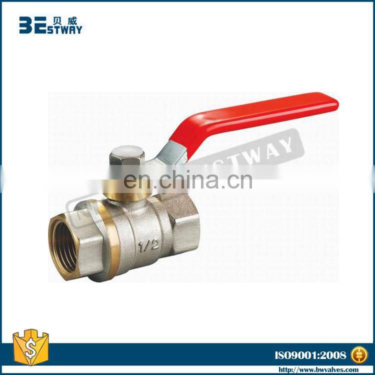Low price BSP Thread Male to Female Brass Mini Ball Valve for water air oil and gas