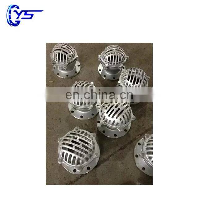 Black Paint GB Standard Flange End Non Return Cast Iron Foot Valve