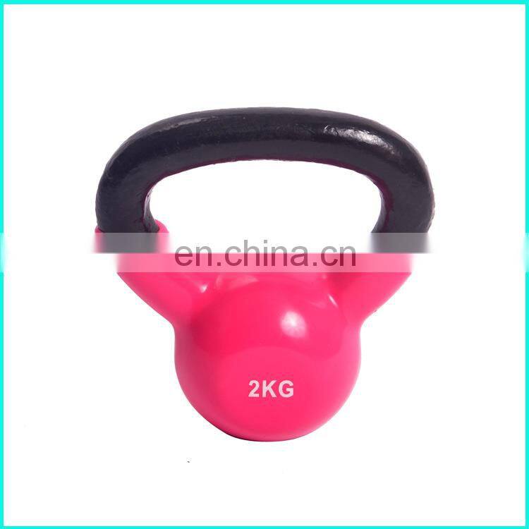 Good quality gym accessories Vinyl Kettlebell for sale