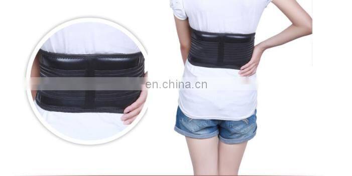 Adjustable Tourmaline Self-heating Magnetic Therapy Waist Support Belt Belt Lumbar Back Waist Support Brace Double Banded