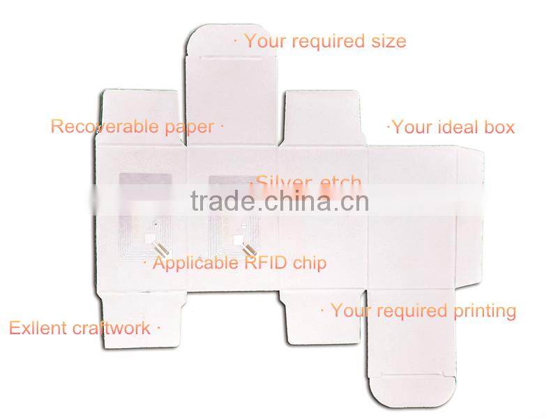 Access control RFID Paper boxes with custom service from shenzhen