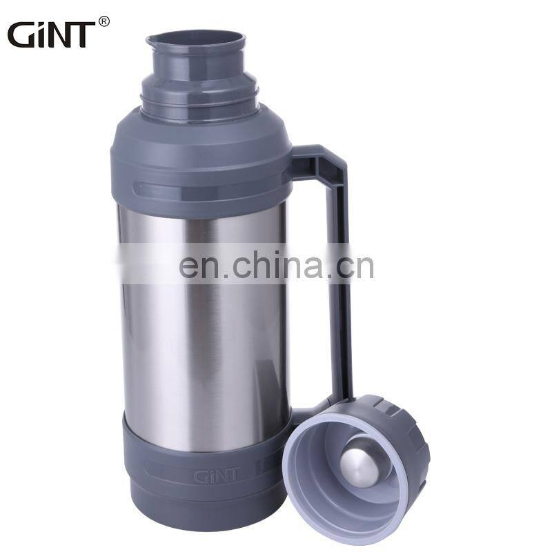 5 pound/8 pound stainless steel vacuum flask with Glass Liner 2 in 1 lid 2L 3L good thermal Hot water flask insulated