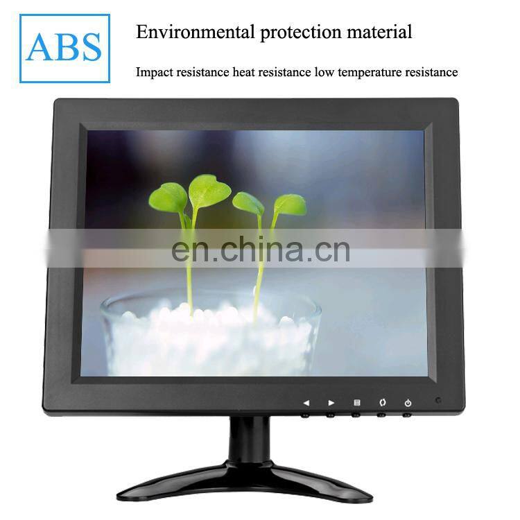 10 inch LCD Monitor matel case HD Screen Mini Computer Monitor