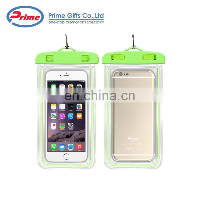 Wholesale Universal Glow in Dark Waterproof Phone Case