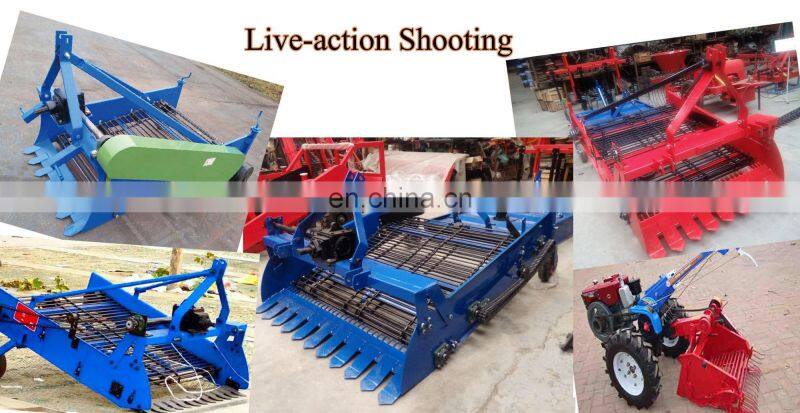 Tractor mounted Peanut / Carrot / Cassava / Garlic / Ginger / Single Row Potato Harvester Machinery Small Sweet Potato
