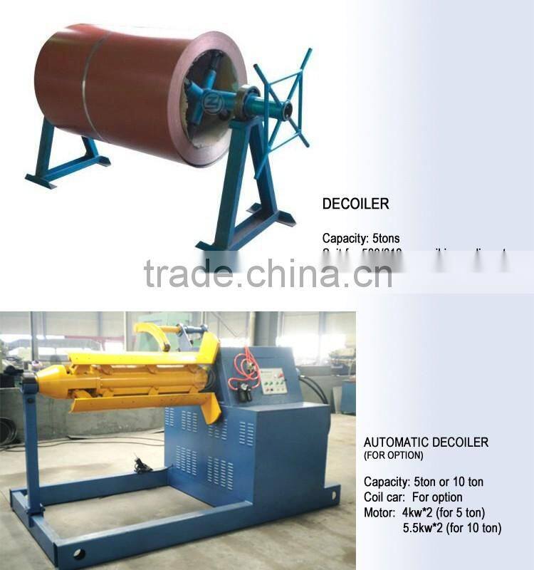 Roof Tile Cold Roll Forming Machine