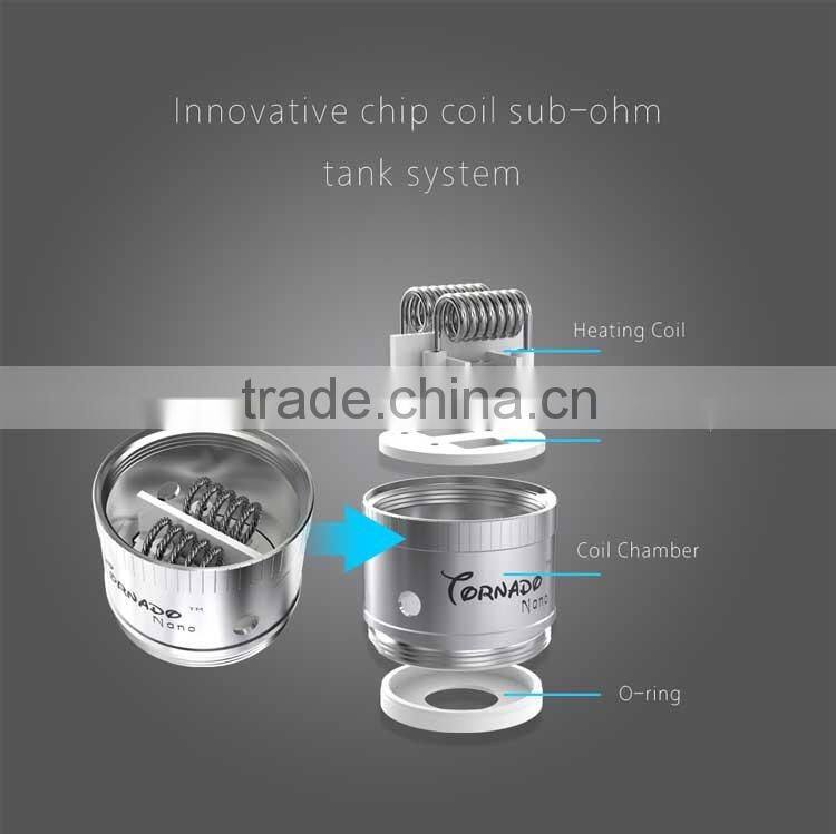 Elego Wholesale iJoy Tornado Nano Tank Color Change with Temp iJOY Tornado Nano in Stock