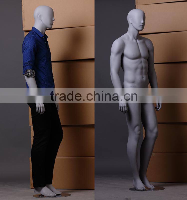 stand male fiberglass mannequin