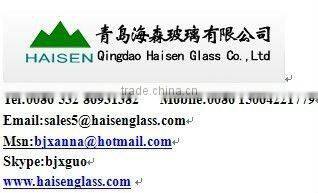 Hot sell 2MM-19mm dark green float glass