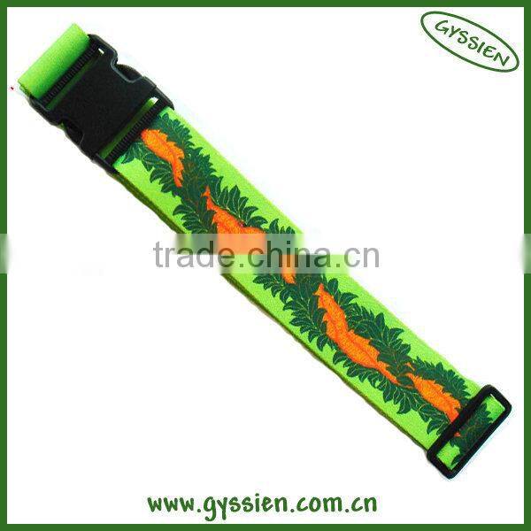 Fashion cheap personalised lockable luggage straps