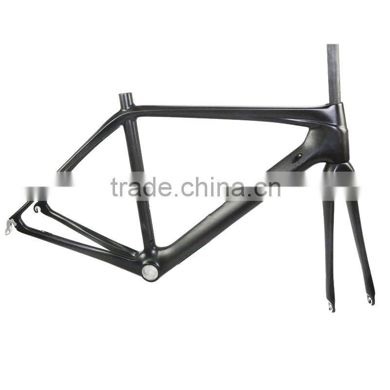 Top Quality carbon bike frame with 28C width of tyre balance new fashion carbon road bike frame