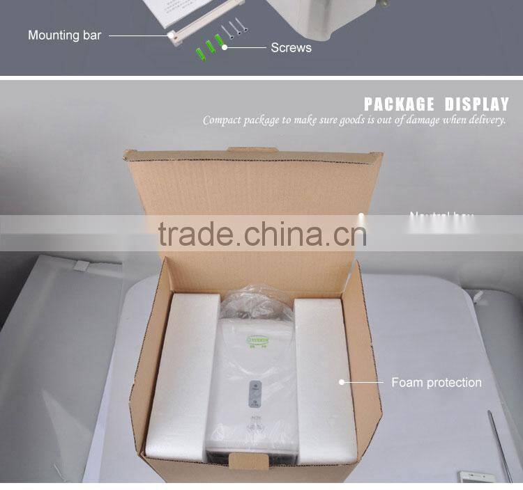Factory whosale automatic hand dryers with tray hotel restaurant infrared sensor hand blow dryer customized plug hand dryer