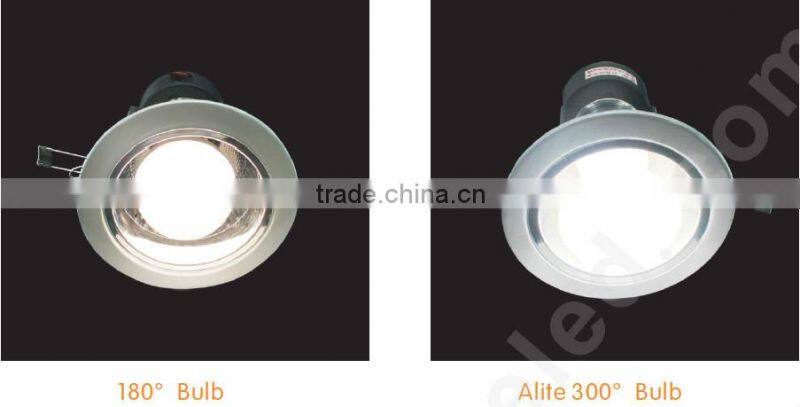 Alite factory supply smd3528 rotatable 7w 9w g24 4-pin gx24q led pl light