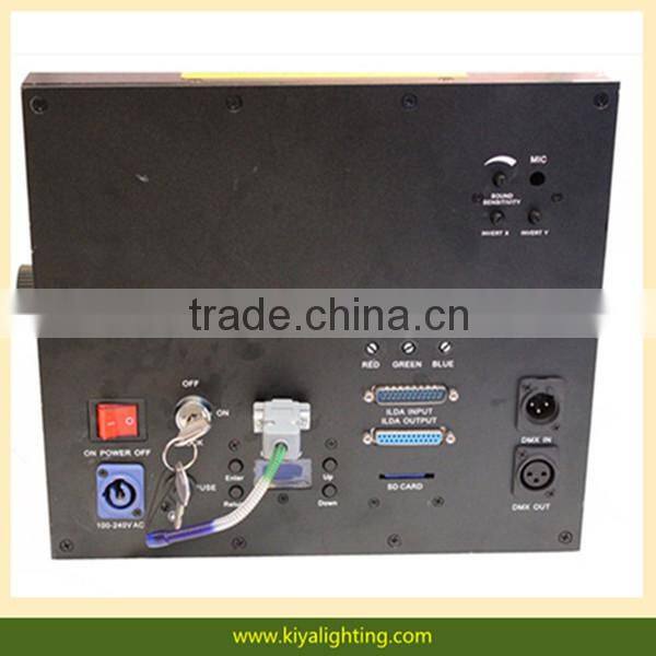 High Power 5w Rgb Animation Laser Projector/Dj Disco Club Stage Christmas Show Laser