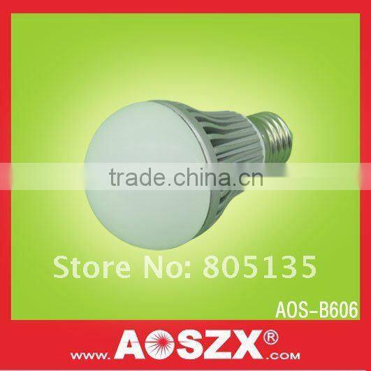 Hot Sale 6 Watt 120 Volt 230 volt SMD 5630 600 lumen LED Bulb